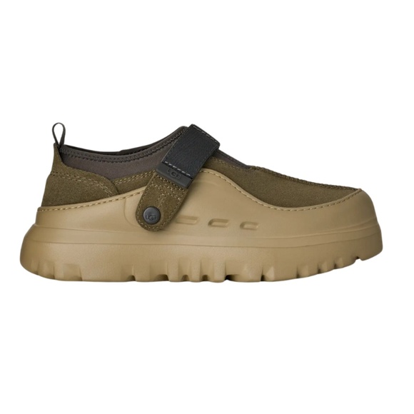 Mens UGG PeakMod Lowcut in Dark Olive/Moss Green, 1171355 - Picture 1 of 7